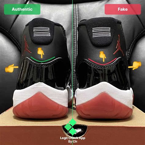 nike jordan 11s authenticity check